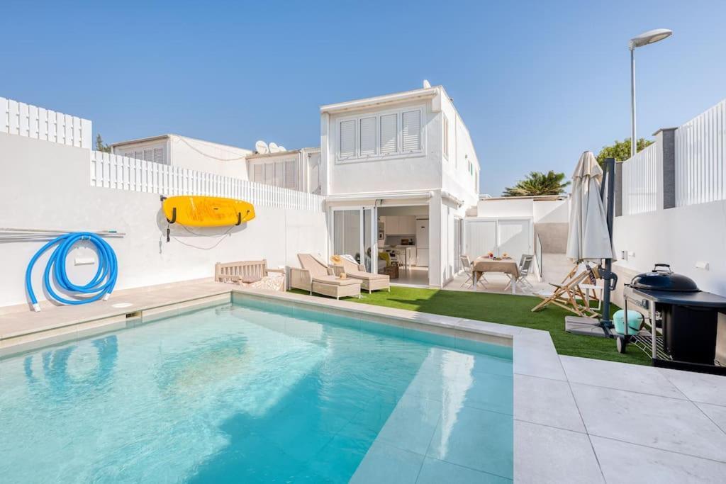 La Dolce Vita - Villa Familiar Con Piscina Privada Maspalomas  Exterior foto